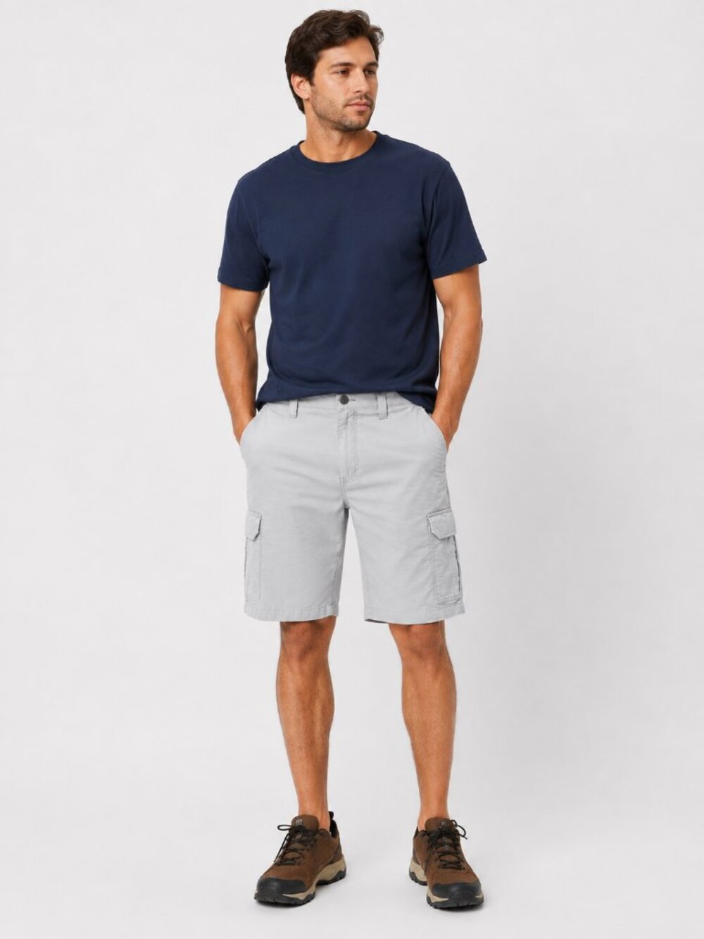 NWT Carhartt Force Ripstop Cargo Work Shorts Gray Relaxed Fit 46 Men's